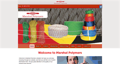 Desktop Screenshot of marshalpolymers.com