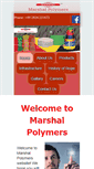 Mobile Screenshot of marshalpolymers.com